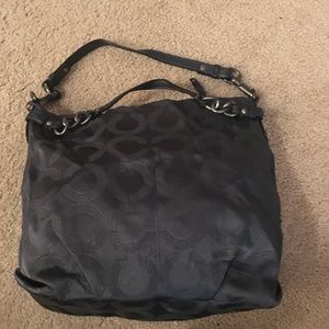 Navy Coach Purse